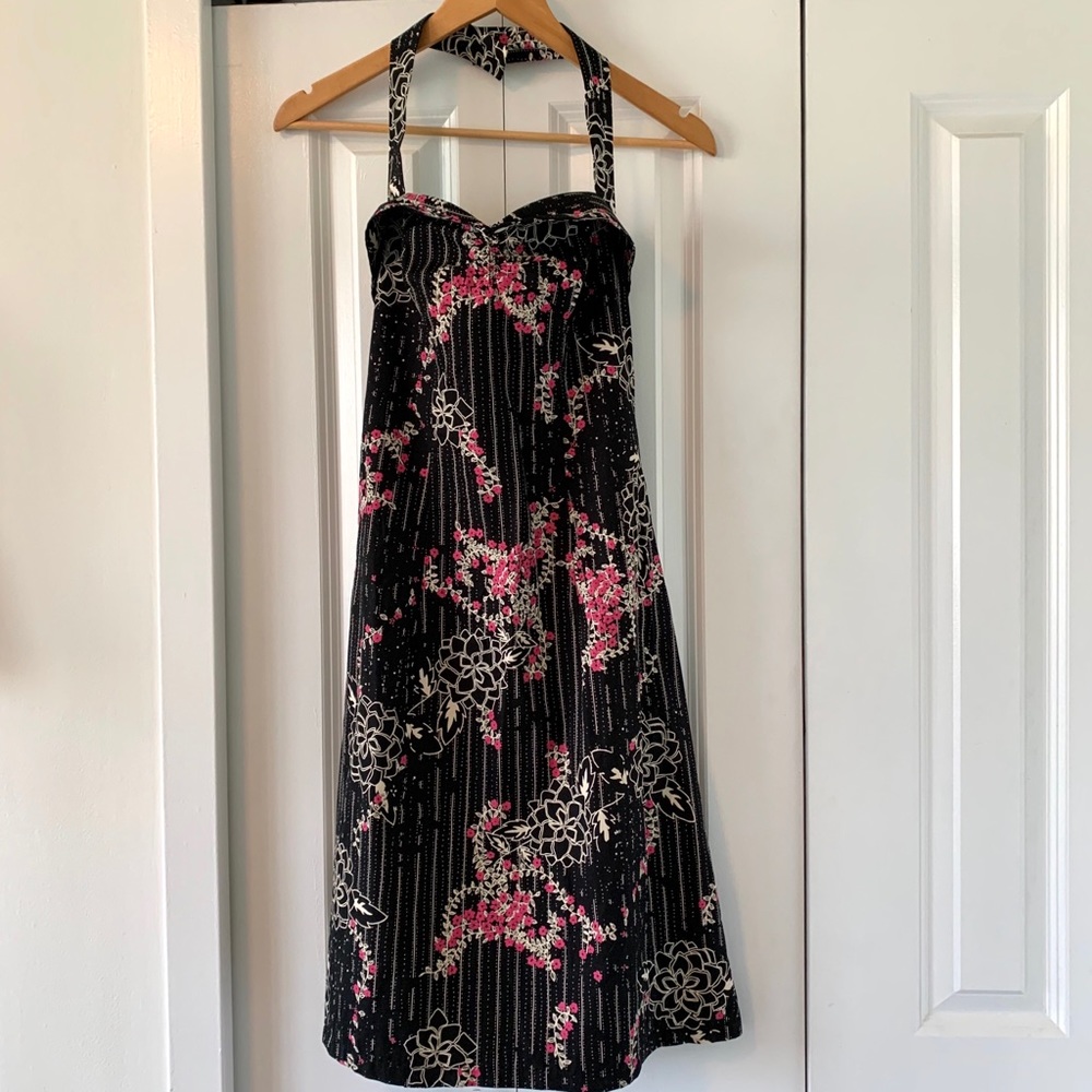 Jacob Sweetheart Halter Neck Retro Sundress